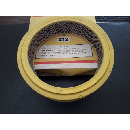 FILTRO ARIA AUTOBIANCHI PRIMULA A111 FIAT 1500C 124 125 132 LANCIA BETA - AGIP MOD212 - AGIP 212