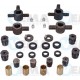 KIT RIPARAZIONE BRACCIO SOSPENSIONE FIAT 1100 103 H D R - VEMA 1056