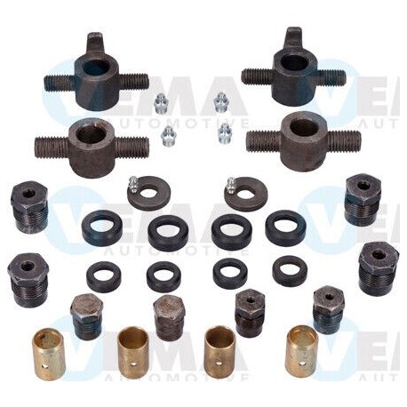 KIT RIPARAZIONE BRACCIO SOSPENSIONE FIAT 1100 103 H D R - VEMA 1056