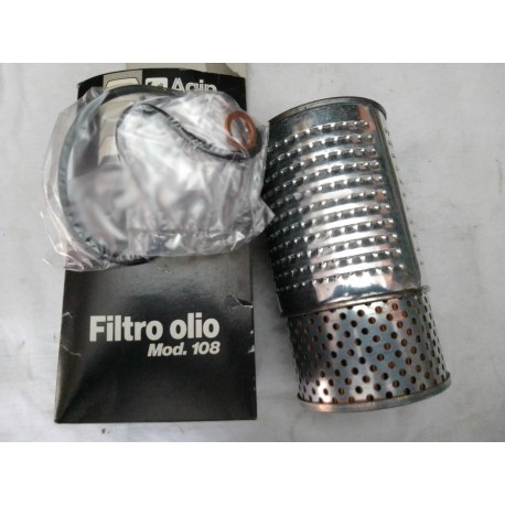 FILTRO OLIO MERCEDES 190 W124 S124 MERCEDES T1 T2 - AGIP MOD.108 - MAHLE OX38/D - MANN PF10501N - UFI 2552800 - TECNOCAR O157