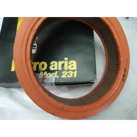 FILTRO ARIA FIAT RITMO 60 65 75 L UNO 45 55 PANDA 750 SEAT IBIZA MARBELLA TERRA - AGIP MOD.231