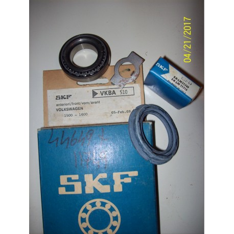 KIT CUSCINETTI ANT. VW 1500-1600 - AUDI 60 - 75 - SUPER 90 - 100 - VKBA510 - 311498071AS - 0201009314