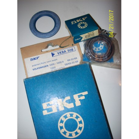 KIT CUSCINETTI ANTERIORI VW MAGGIOLINO 1200 - 1200A - 1300 / 02E311212 - VKBA508