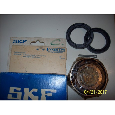 KIT CUSCINETTO ANTERIORE CITROEN ACADIANE 6 AMI 6 - 10 MEHARI - vkba679 - 5451860 - 7903090194