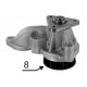 POMPA ACQUA HYUNDAI KIA - AIRTEX 1977 - 25100-2A300